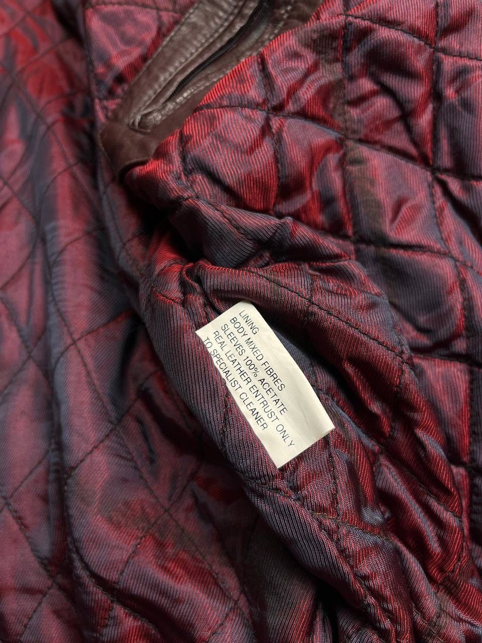 Genuine Leather Vintage 90s Burton Leather Y2K Jacket Archive Rare Size US L / EU 52-54 / 3 - 8 Thumbnail