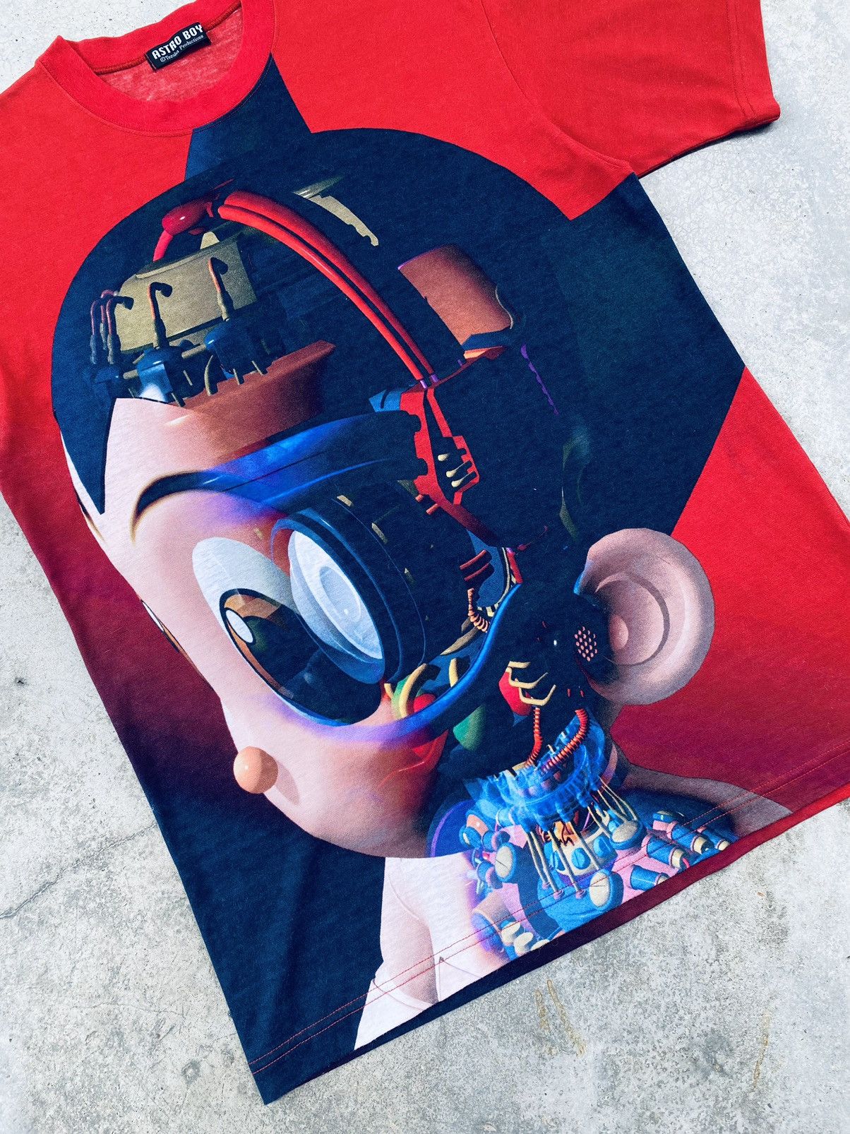 Vintage Vintage Anime Astro Boy Big Face Hologram Tees Size US M / EU 48-50 / 2 - 3 Thumbnail