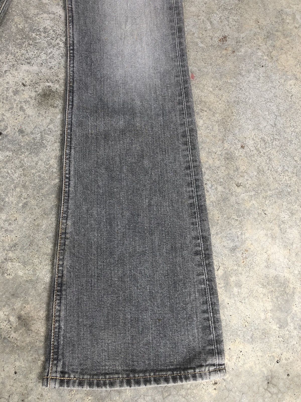 If Six Was Nine Japanese Lee Flared Jeans Distressed Jeans Size US 29 - 7 Thumbnail