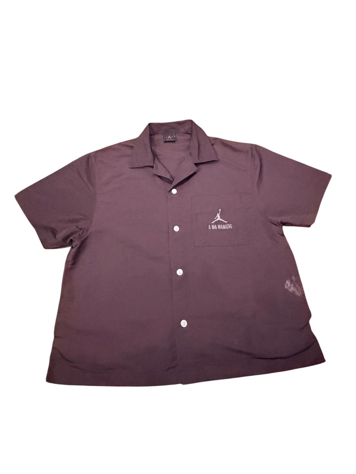A Ma Maniere × Jordan Brand Jordan x A Ma Maniére Mahogany Warm Up Shirt. Size US M / EU 48-50 / 2 - 1 Thumbnail