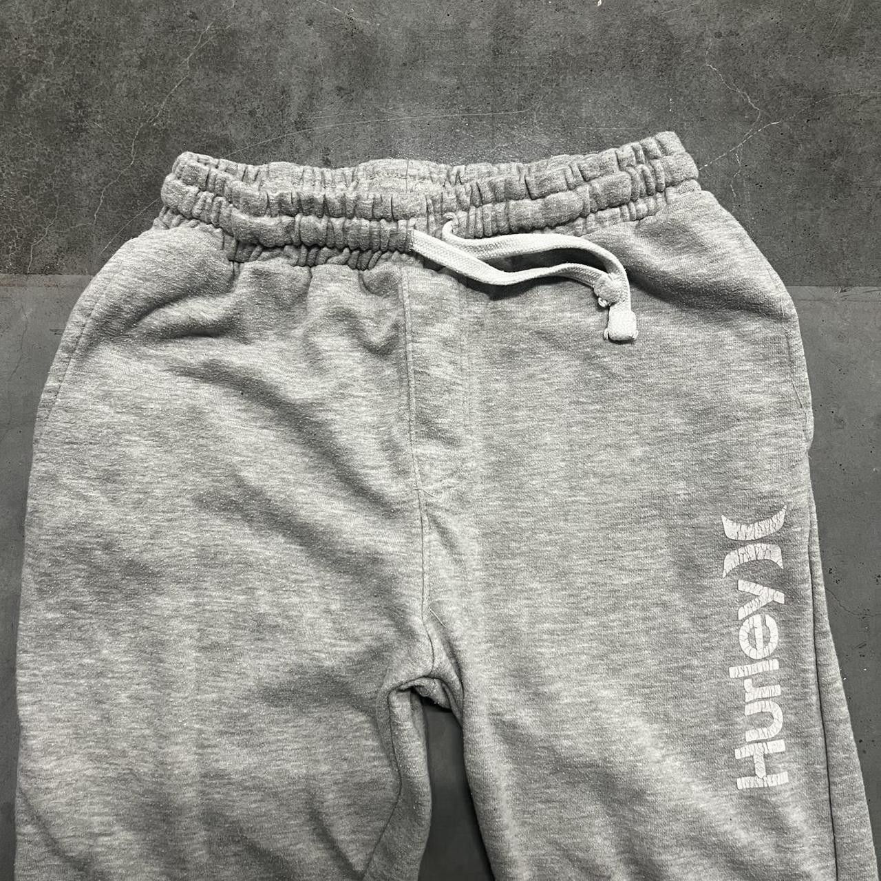 Hurley Vintage Y2K/2000s Hurley Grey Sweatpants! Size US 30 / EU 46 - 2 Thumbnail