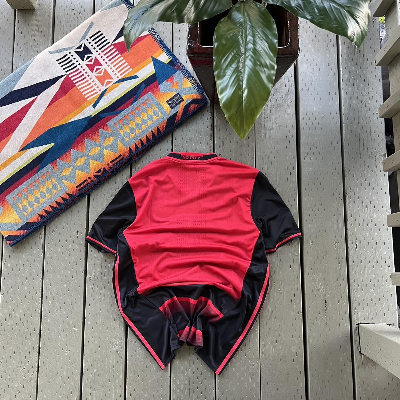 Adidas Adidas Authentic Portland Timbers MLS Jersey Black Red Away Size US XL / EU 56 / 4 - 4 Thumbnail