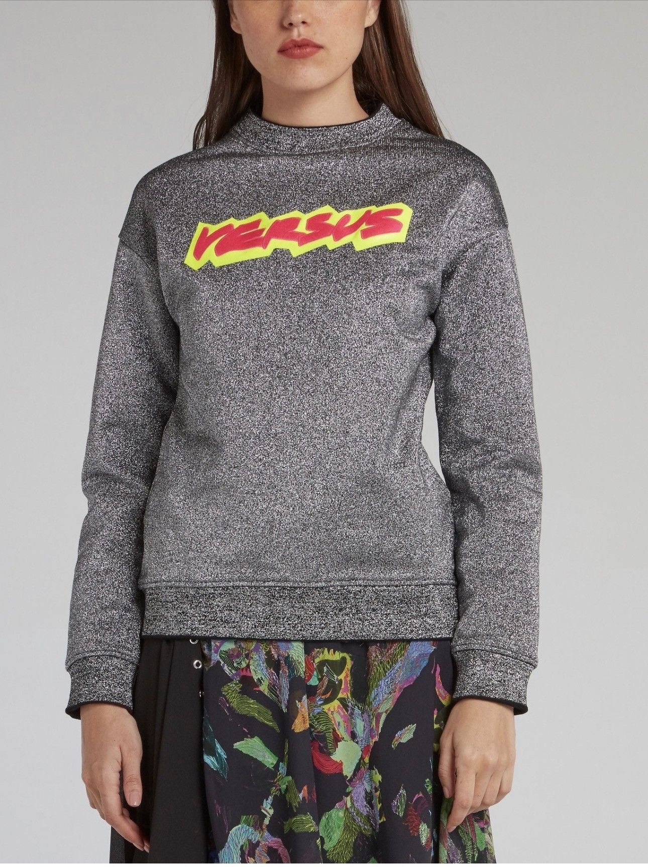 Versus Versace Versus Versace shiny brilliant sweatshirt Size L / US 10 / IT 46 - 4 Thumbnail