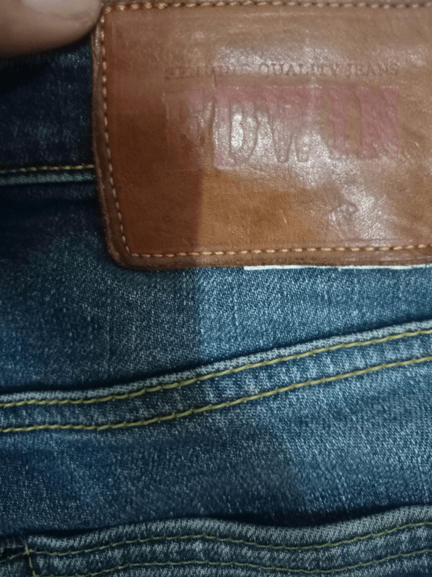 Edwin Vintage Japan Edwin ED03 Blue Wash Distressed Jeans 32x25 Size US 32 / EU 48 - 8 Thumbnail
