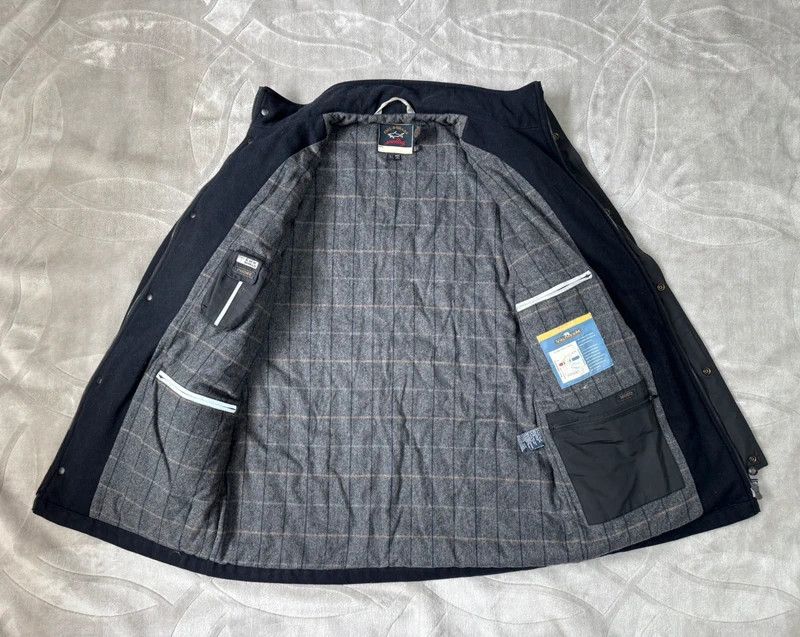 Paul & Shark Paul & Shark Yachting Valtherm Wool Nylon Jacket Coat Navy L Size US L / EU 52-54 / 3 - 3 Thumbnail