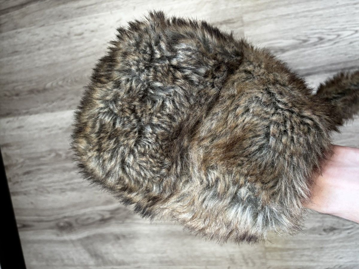 Other Lemon Collection Faux Fur Ushanka Hat | Y2K Danish Design Size ONE SIZE - 4 Thumbnail