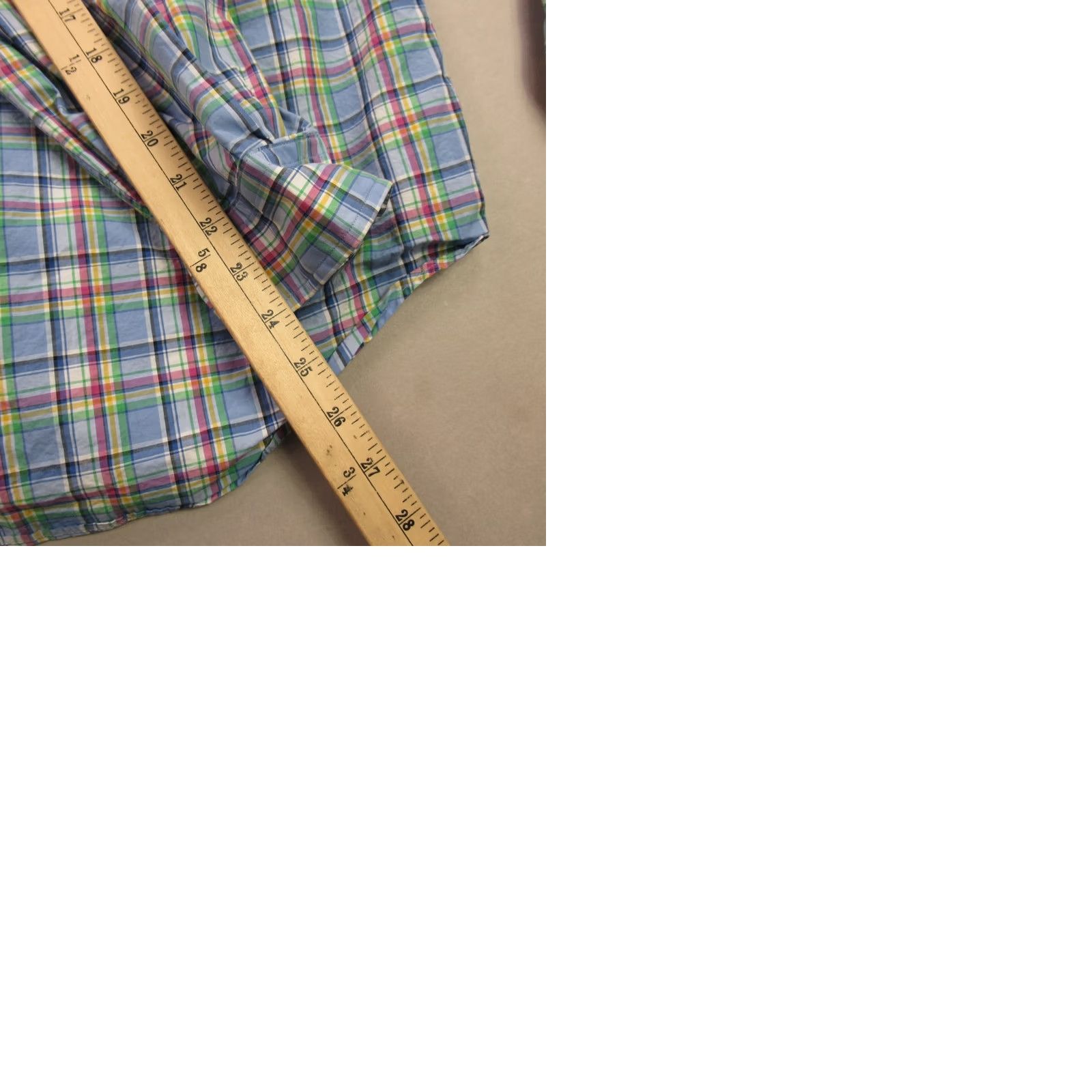 Polo Ralph Lauren Ralph Lauren Shirt Mens Medium Plaid Long Sleeve Button Front Lightweight Casual Size US M / EU 48-50 / 2 - 9 Thumbnail
