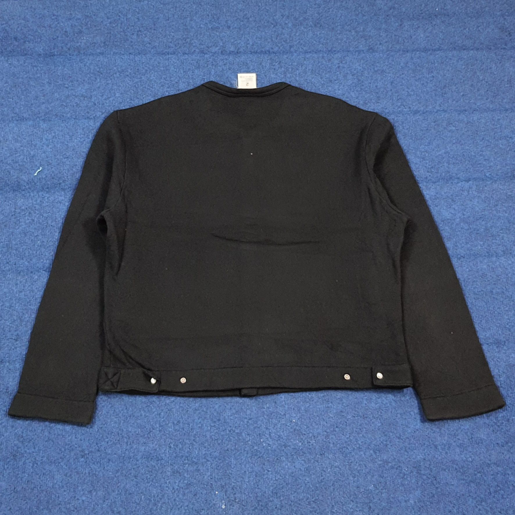 agnes b. Vintage Agnes B Homme Paris Snap Button Cardigan C300N21 Size US M / EU 48-50 / 2 - 3 Thumbnail