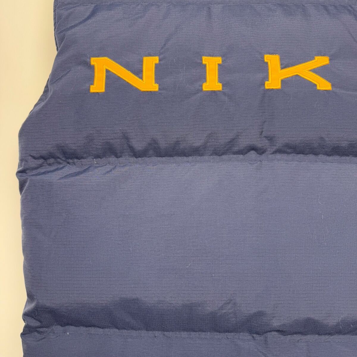 Nike NIKE 90s VINTAGE PUFFER REVERSIBLE DOWN VEST NAVY BLUE GILET Size US M / EU 48-50 / 2 - 10 Thumbnail