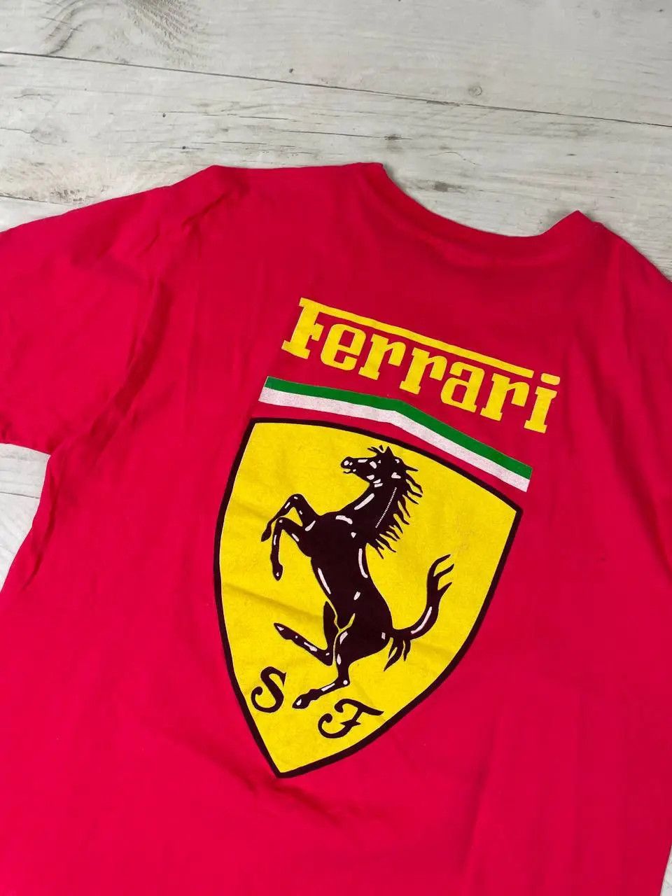 Ferrari Vintage Ferrari F1 Marlboro Michael Schumacher T Shirt 90s Size US L / EU 52-54 / 3 - 11 Thumbnail