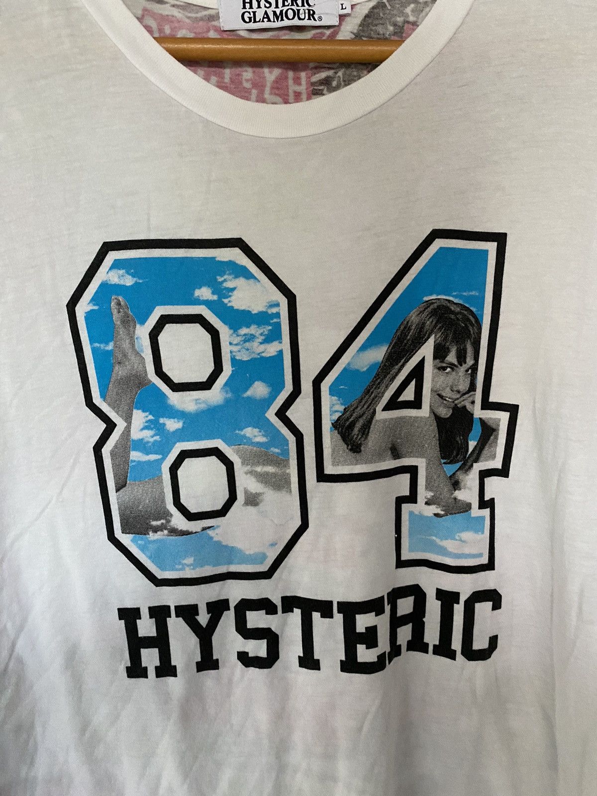 Hysteric Glamour HG 84 back all over print tee Size US L / EU 52-54 / 3 - 9 Thumbnail