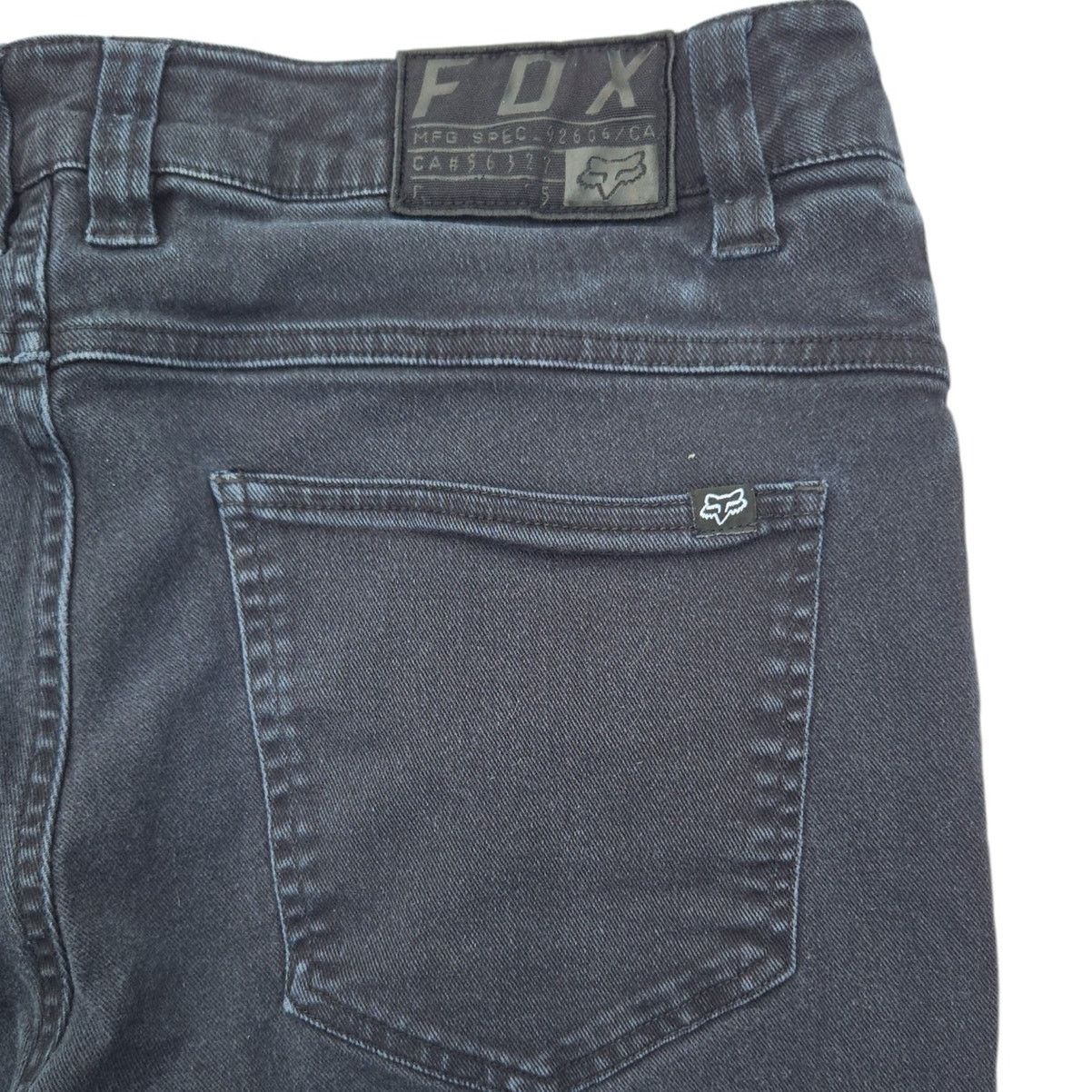 Fox Racing Fox Racing | Black, Dagger Slim Fit Jeans | Size 32 Size US 32 / EU 48 - 4 Thumbnail