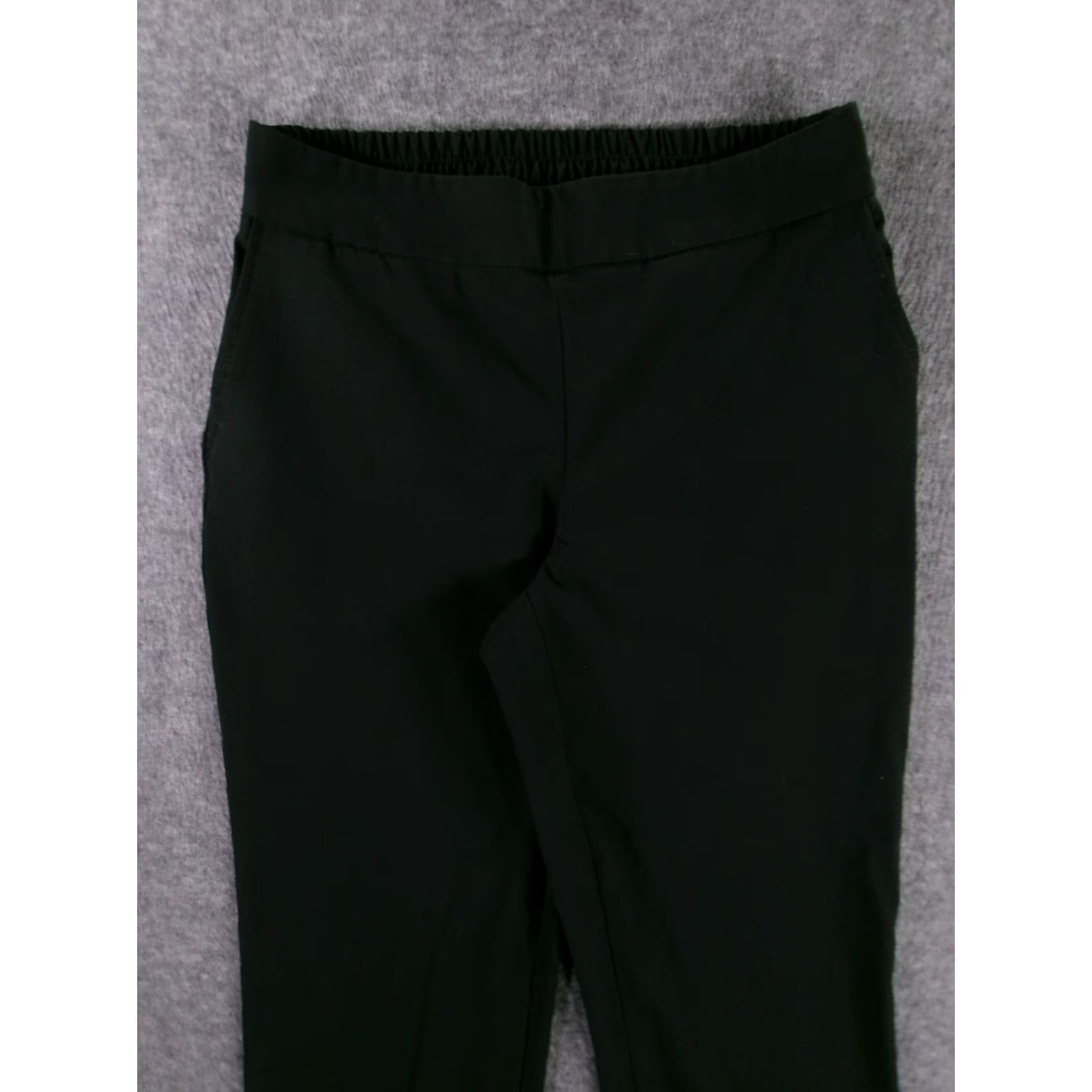 Rachel Zoe Rachel Zoe Pant Women 8 Black Dark Regular Straight Leg Dress Pants Office Casual Business Size 30" / US 8 / IT 44 - 2 Thumbnail