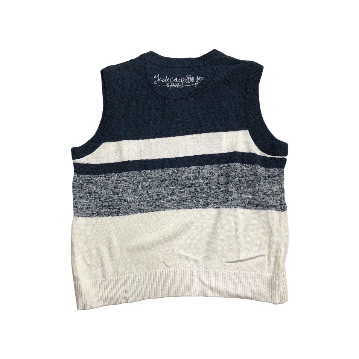 Designer × Jean Charles De Castelbajac VTG JEAN CHARLES DE CASTEL BAJAC VEST KNIT Size US S / EU 44-46 / 1 - 3 Thumbnail