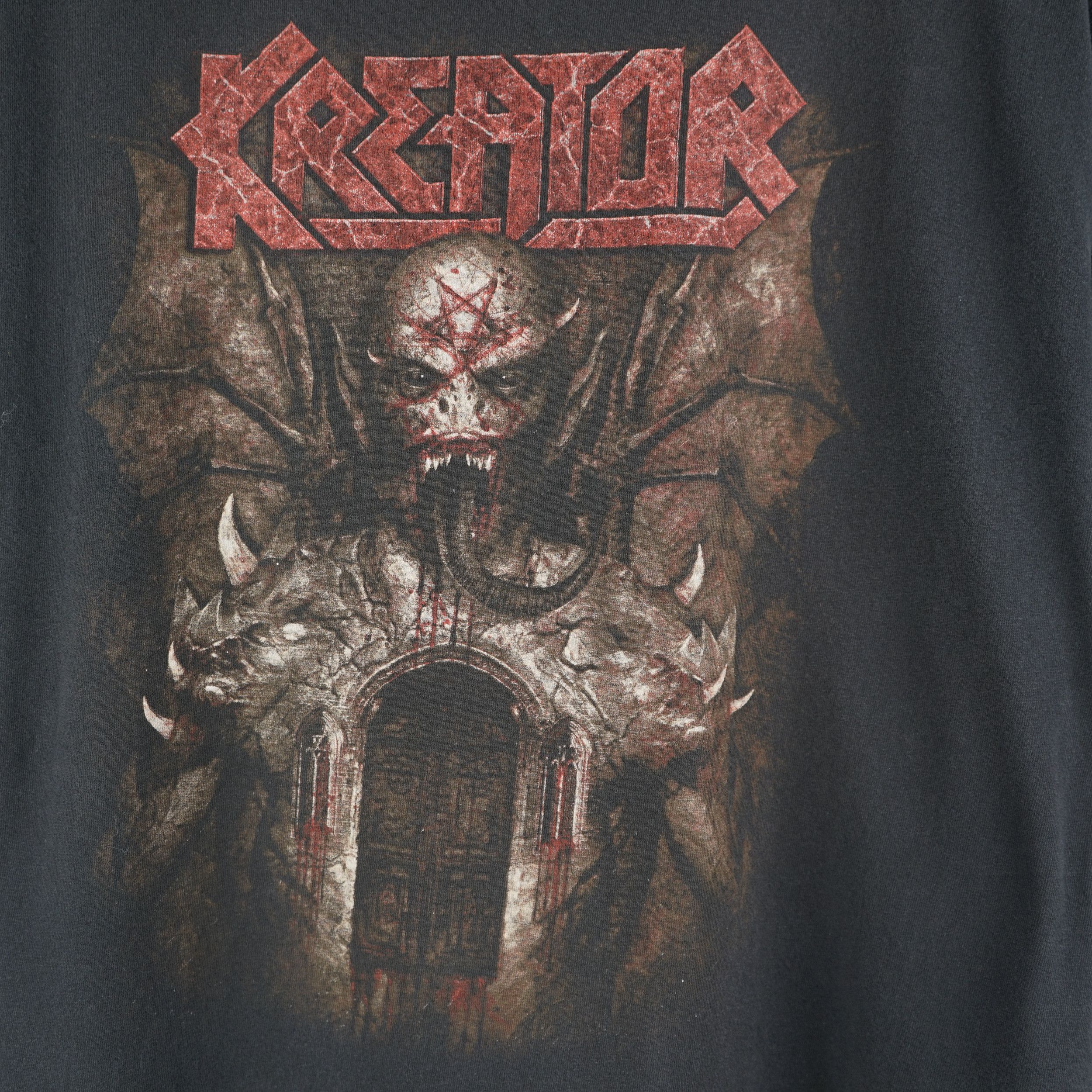 Band Tees × Vintage Vintage 2017 Kreator T-Shirt Gods of Violence Size US XXL / EU 58 / 5 - 2 Thumbnail