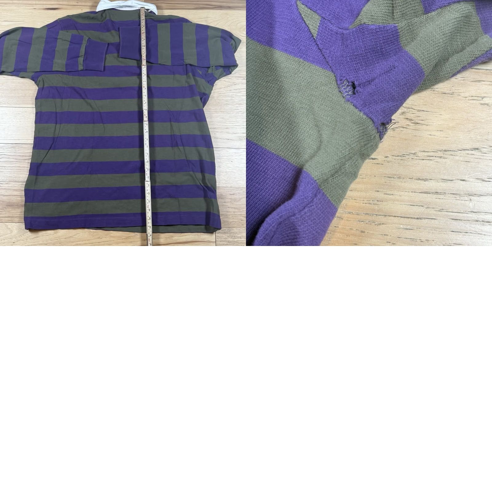 Polo Ralph Lauren Polo Ralph Lauren Rugby Shirt Mens 2XL Long Sleeve Blue Striped Polo USA Cotton Rugby Shirt Mens 2XL Size US XXL / EU 58 / 5 - 8 Thumbnail