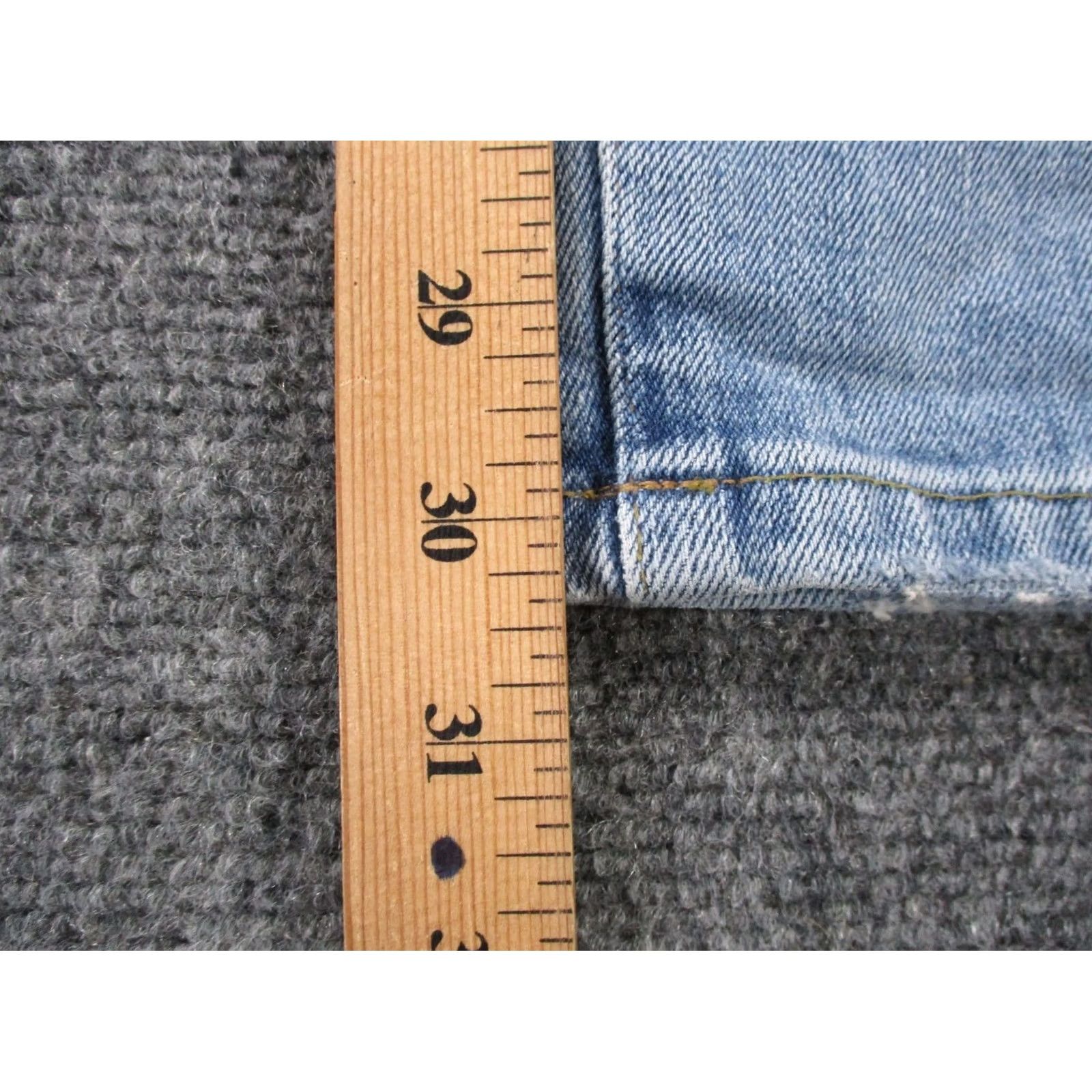 Marine Layer Marine Layer Jeans Mens 32 X 30 Blue Denim Slim Stretch Casual Regular Straight Jeans Mens Size US 30 / EU 46 - 4 Thumbnail