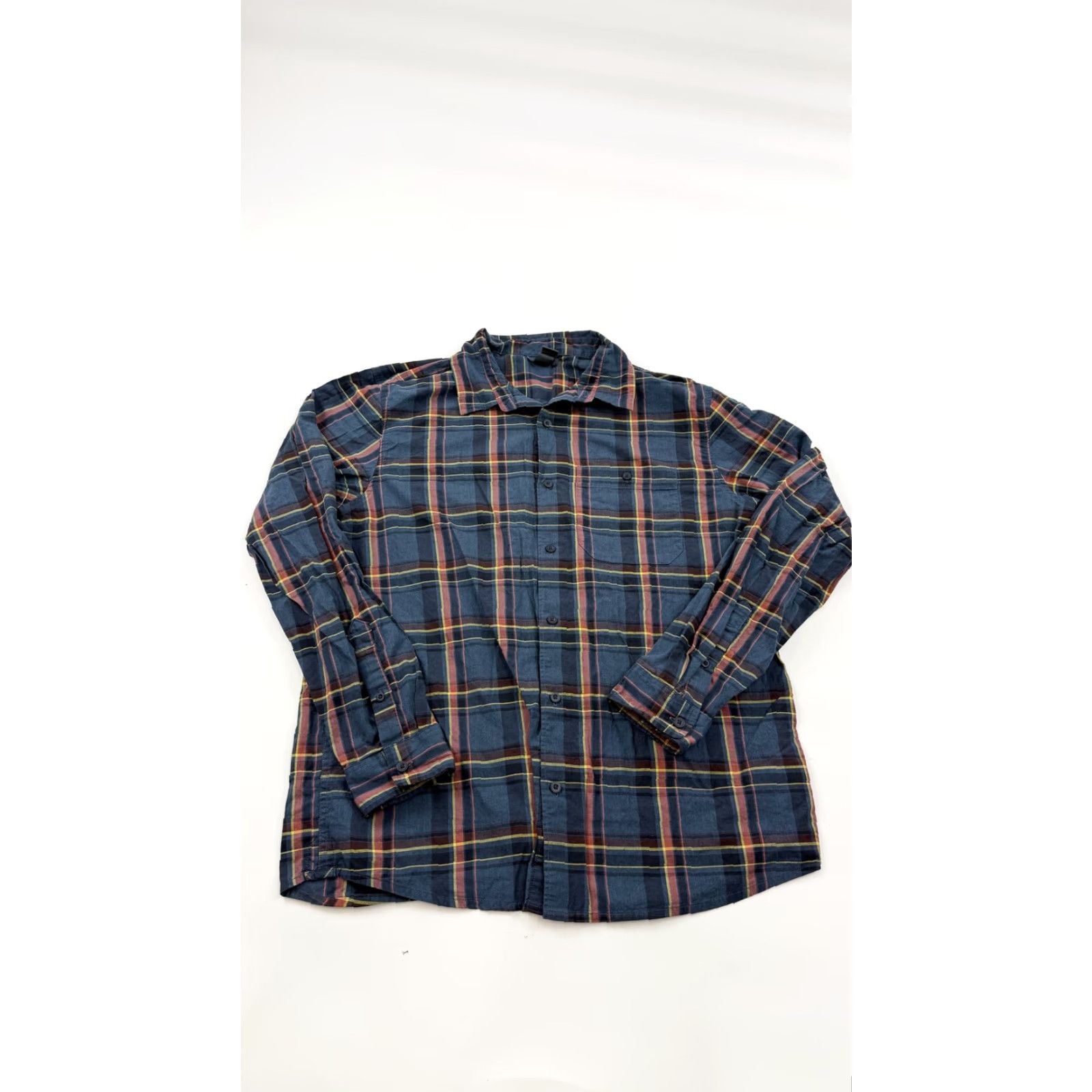 Mountain Hardwear Mountain Hardwear Shirt Mens Large Blue Plaid Button Up Long Sleeve Outdoor Hiking Shirt Size US L / EU 52-54 / 3 - 2 Thumbnail