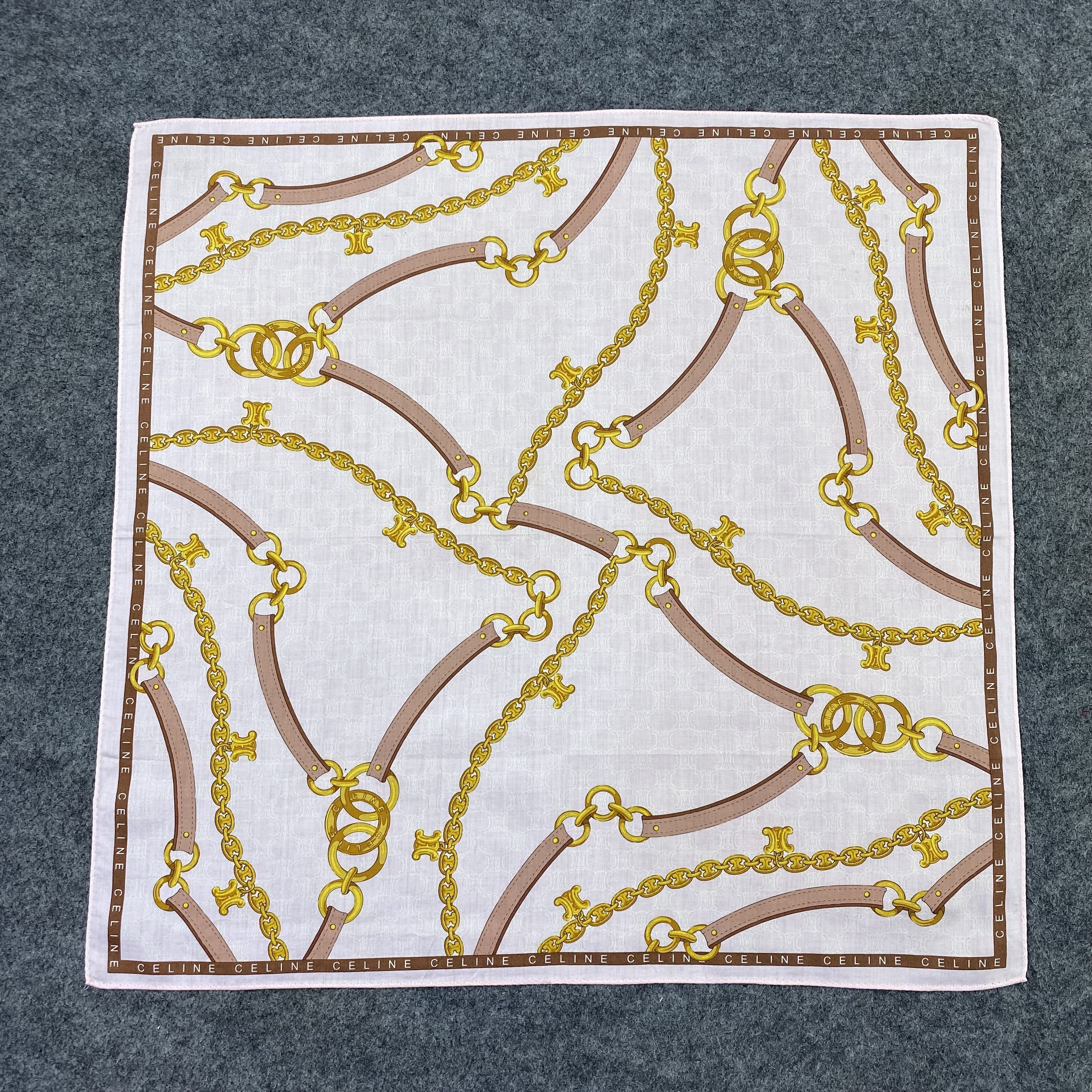 Celine Celine Handkerchief Neckerchief Bandana-B2061 Size ONE SIZE - 3 Thumbnail
