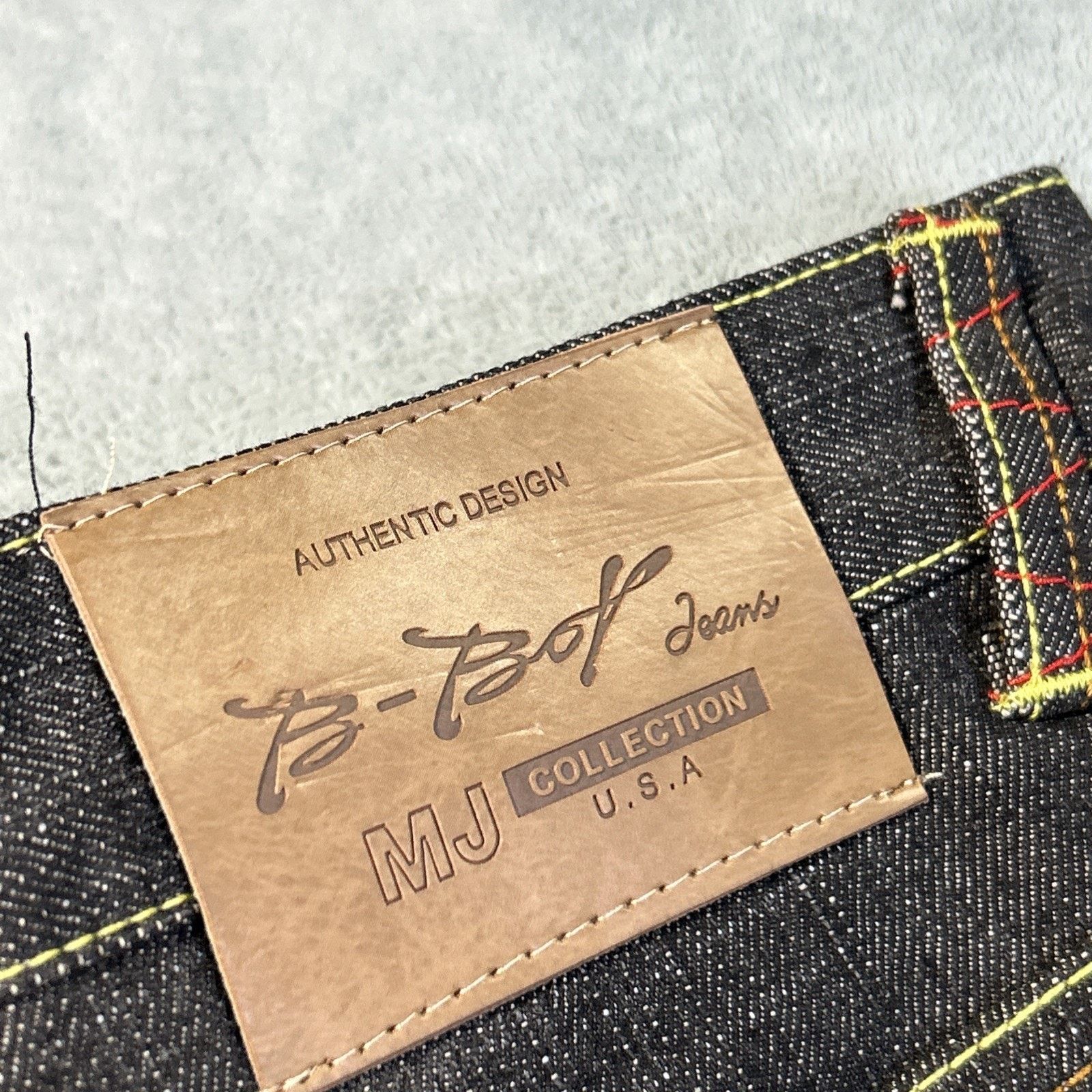 JNCO Beyond Baggy Embroidered Jeans Youth Large 27x20 Loose Wide Size US 27 - 10 Thumbnail