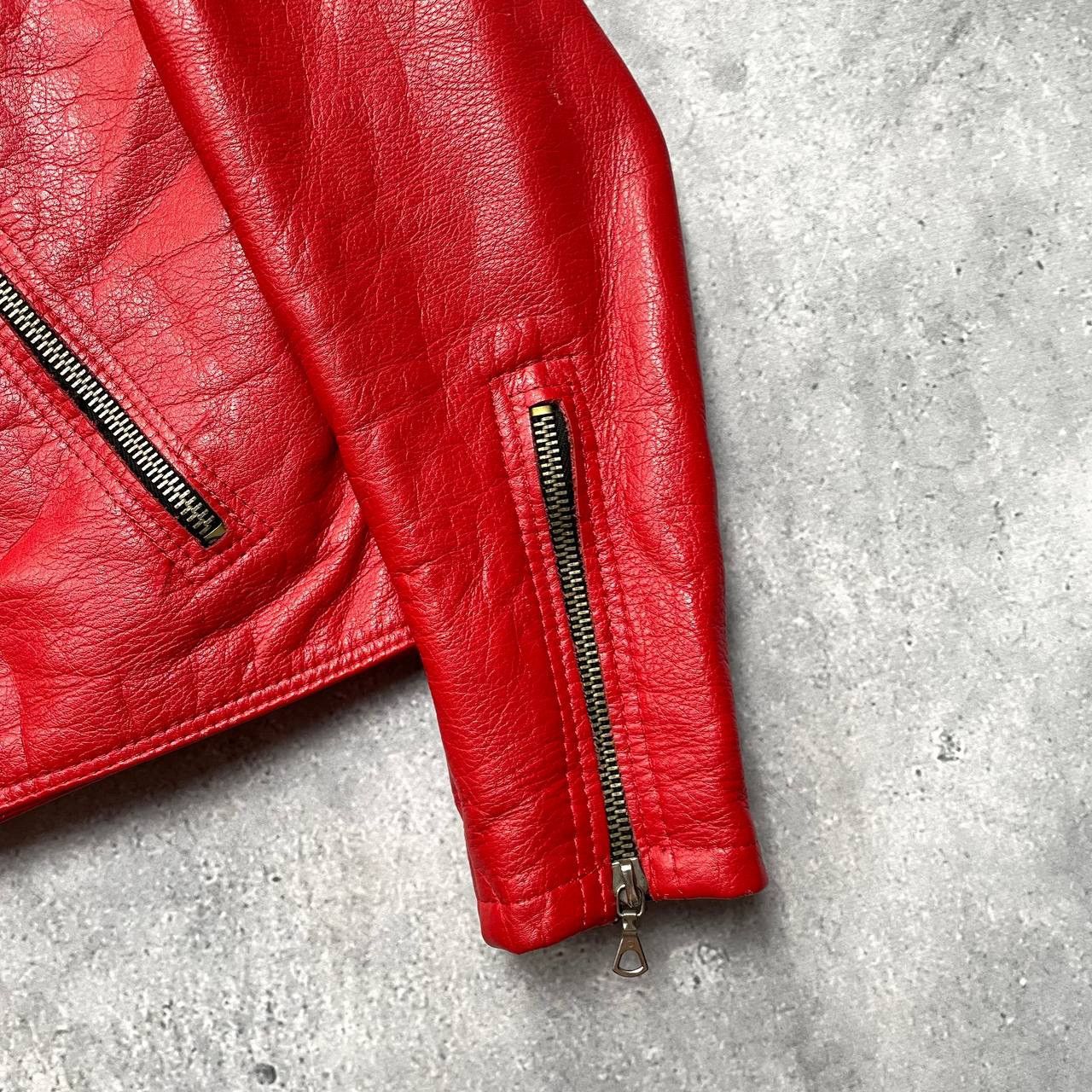 Vintage Vintage 70s 80s Furygan Motorcycle Leather Jacket Women’s 42 Size M / US 6-8 / IT 42-44 - 16 Thumbnail