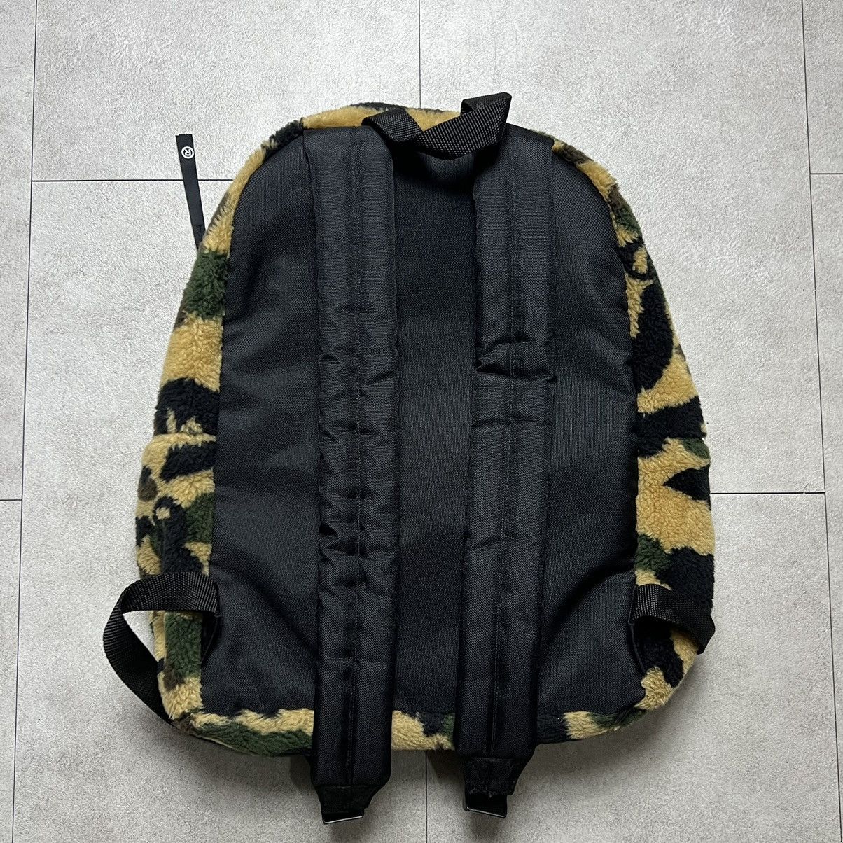 Bape 1st Camo Boa Fuzzy Backpack Size ONE SIZE - 2 Thumbnail