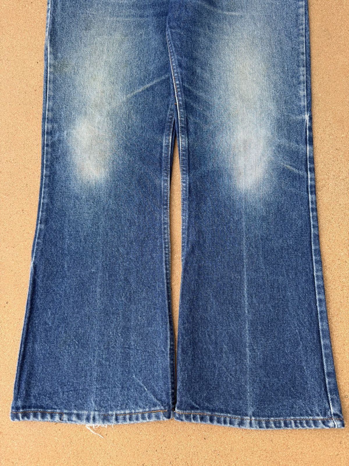 Vtg 80’s Levi’s 646 Orange Tab Bellbottom Flare Jeans 37x29