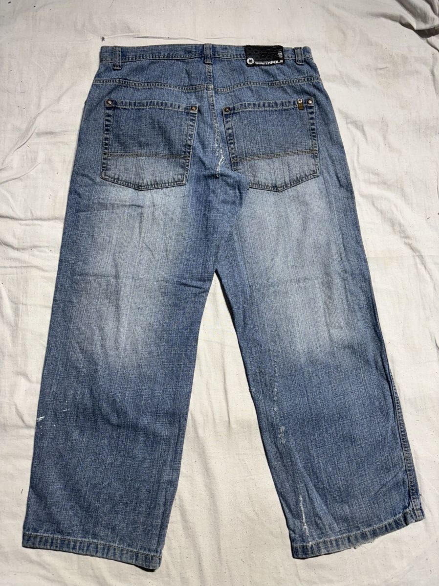 JNCO × Southpole × Vintage Crazy Southpole Red Tab Baggy Jeans