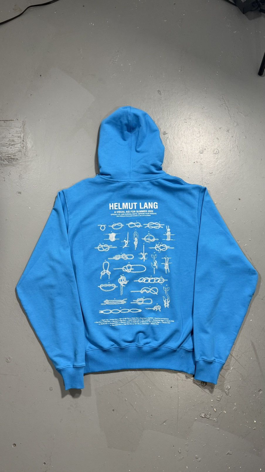 Helmut Lang Helmut Lang SS22 "visual aid" hoodie Size US L / EU 52-54 / 3 - 4 Thumbnail