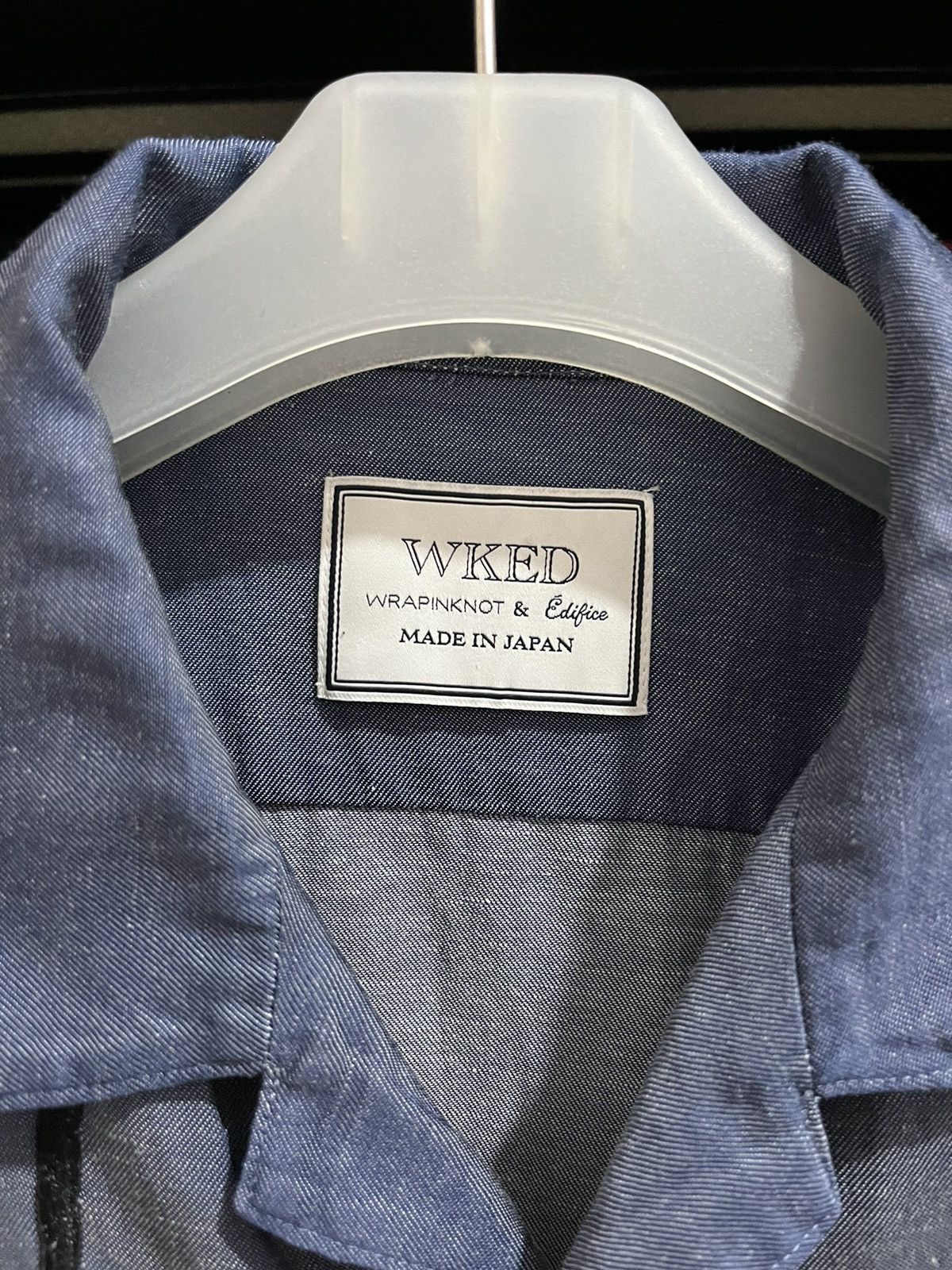 20471120 Wked wrapinknot open collar archive Size US L / EU 52-54 / 3 - 4 Thumbnail