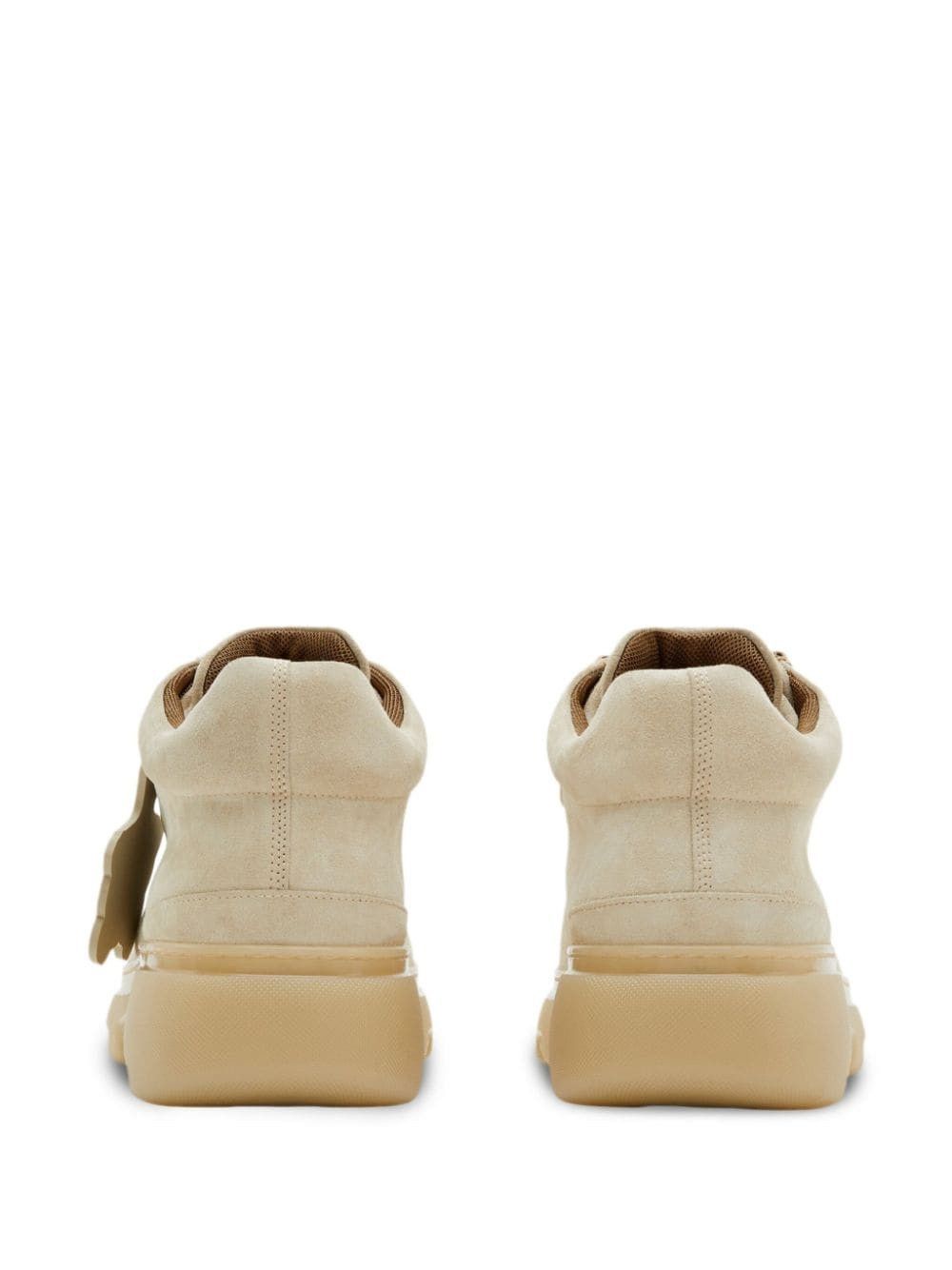 Burberry o1w1db10125 Suede Creeper Mid Shoes in Beige Size US 6 / EU 39 - 3 Thumbnail