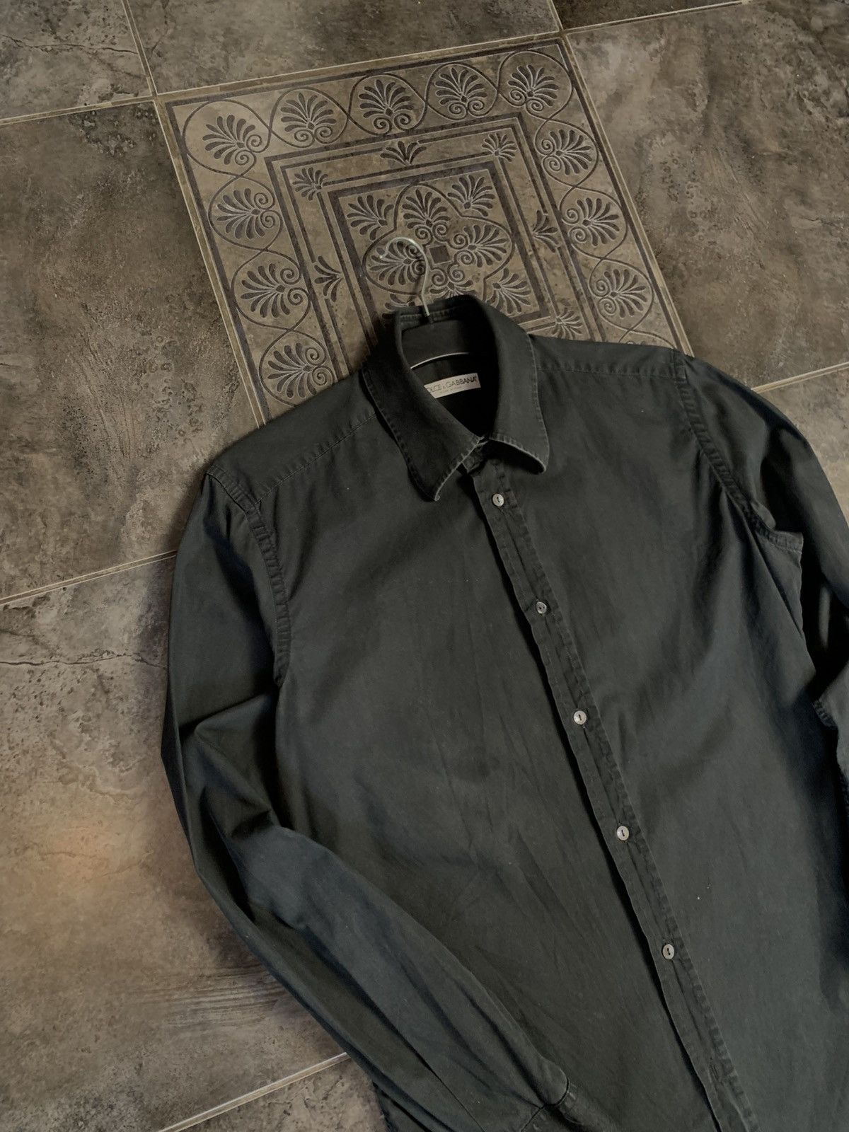 Dolce & Gabbana × Vintage Vintage Dolce & Gabbana Shirt Black gothic style Size US S / EU 44-46 / 1 - 4 Thumbnail