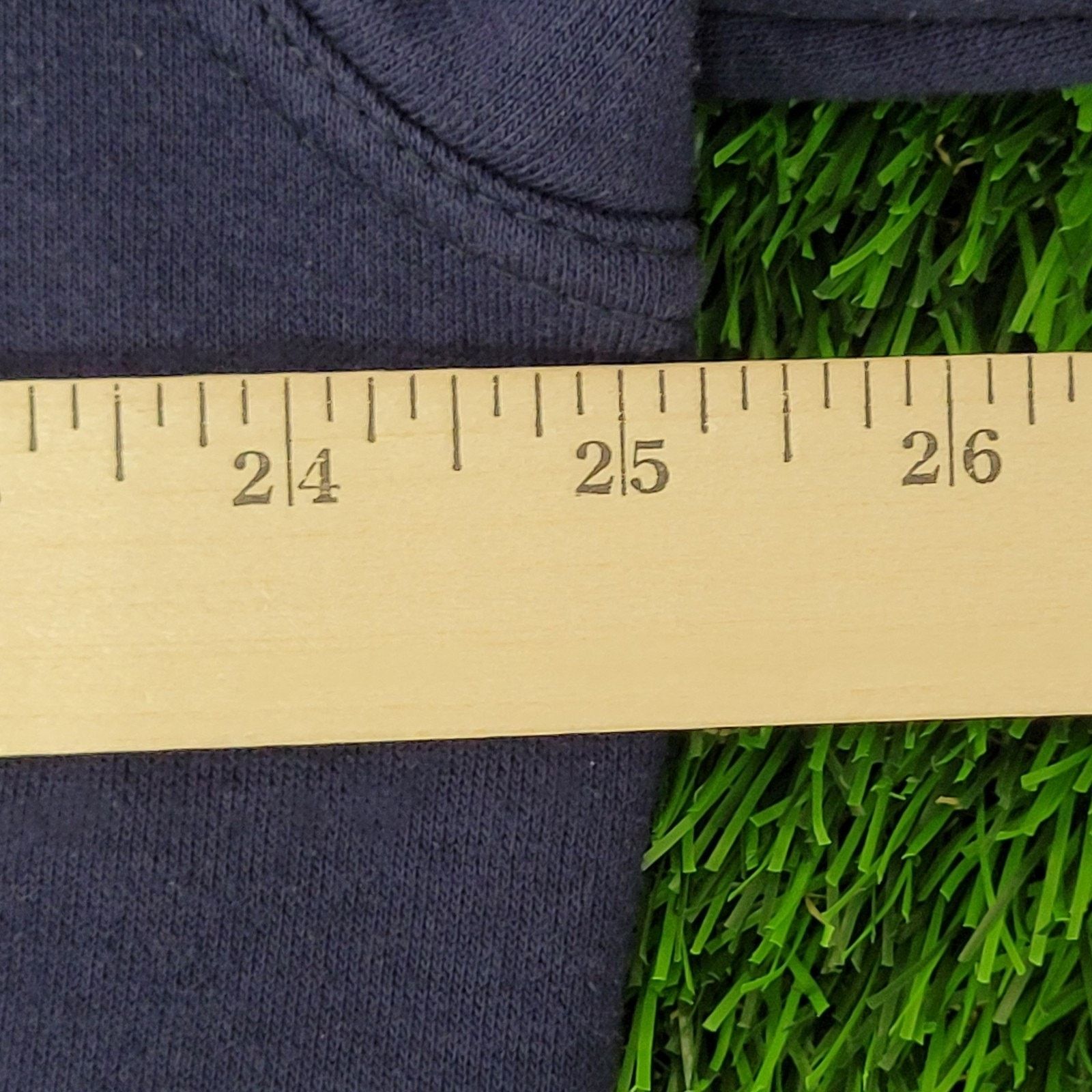 Vintage VTG Charlotte Varsity Ringer Sweatshirt XL Blue Yellow Y2K Size US XL / EU 56 / 4 - 9 Thumbnail