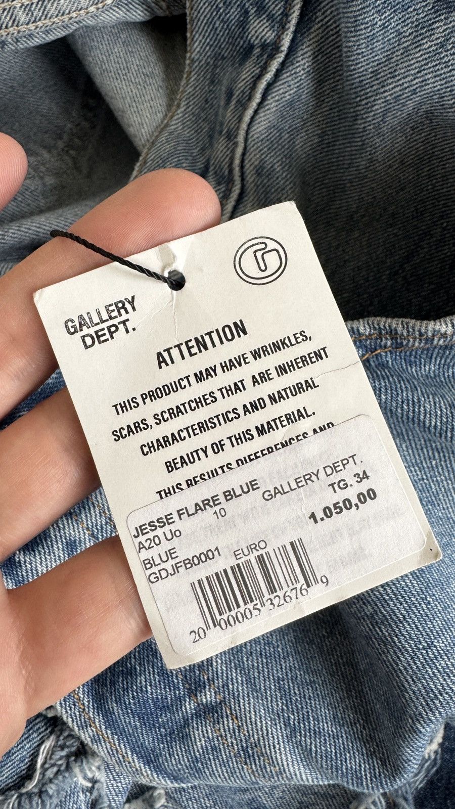 Gallery Dept. GALLERY DEPT. JESSE J FLARED DENIM Size US 34 / EU 50 - 17 Thumbnail