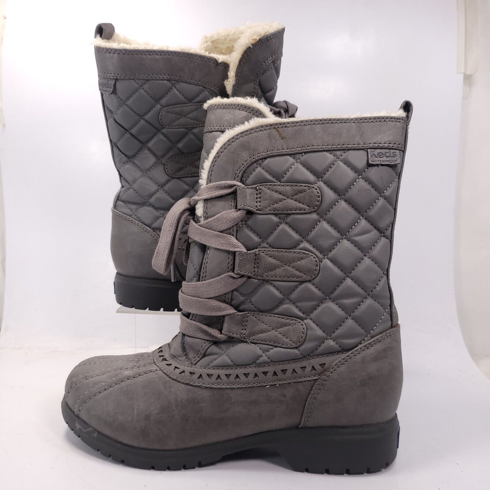 Keds Keds Casual Mid Rise Boot Womens Size 7 WF55849 Gray Black Size US 7 / IT 37 - 5 Thumbnail