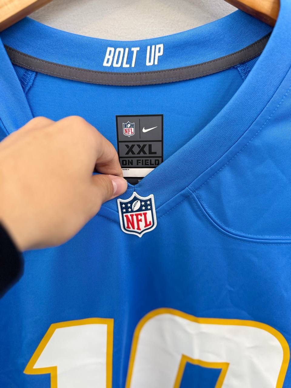 NFL Nike LA Chargers Justin Herbert Game Jersey Size US XXL / EU 58 / 5 - 3 Thumbnail