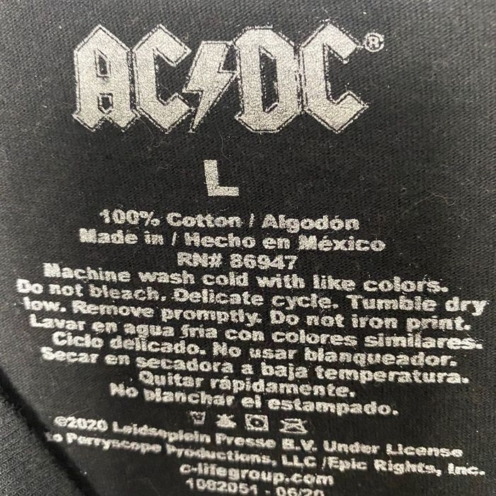 Other ACDC Back in Black Band T shirt Grailed Other ACDC Back in Black Band T shirt Grailed