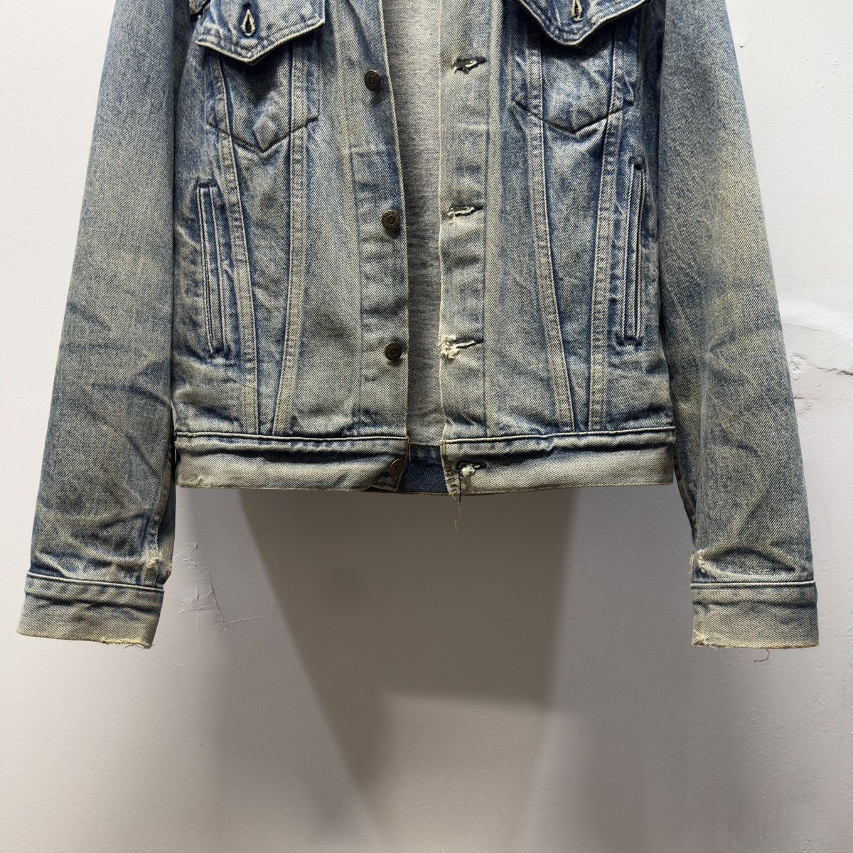 Levi's 80s Levi's Faded Distressed Jacket ERD Grunge Hedi Chrome Size US L / EU 52-54 / 3 - 6 Thumbnail