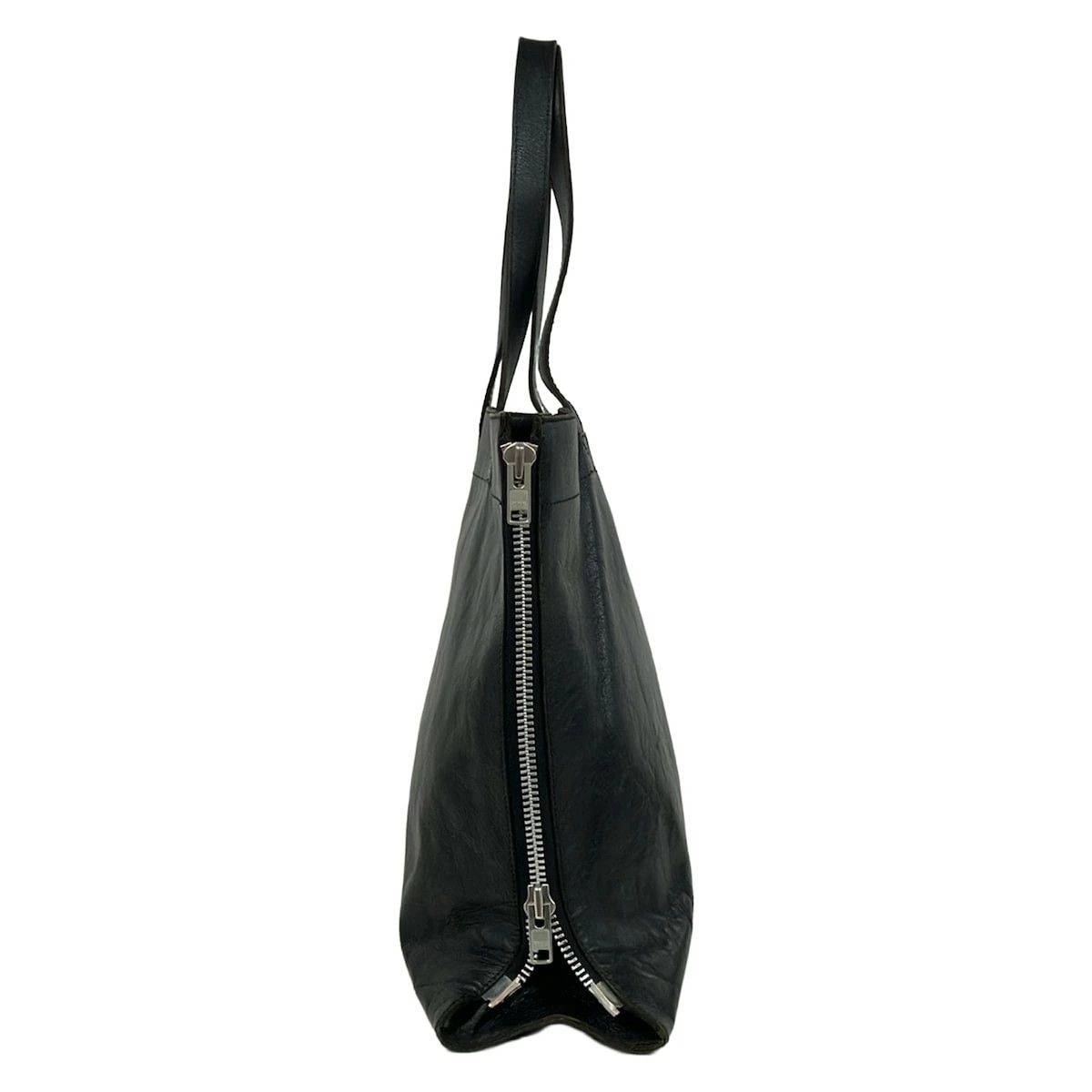 Yohji Yamamoto Yohji Yamamoto POUR HOMME Leather Tote Bag Size ONE SIZE - 2 Thumbnail