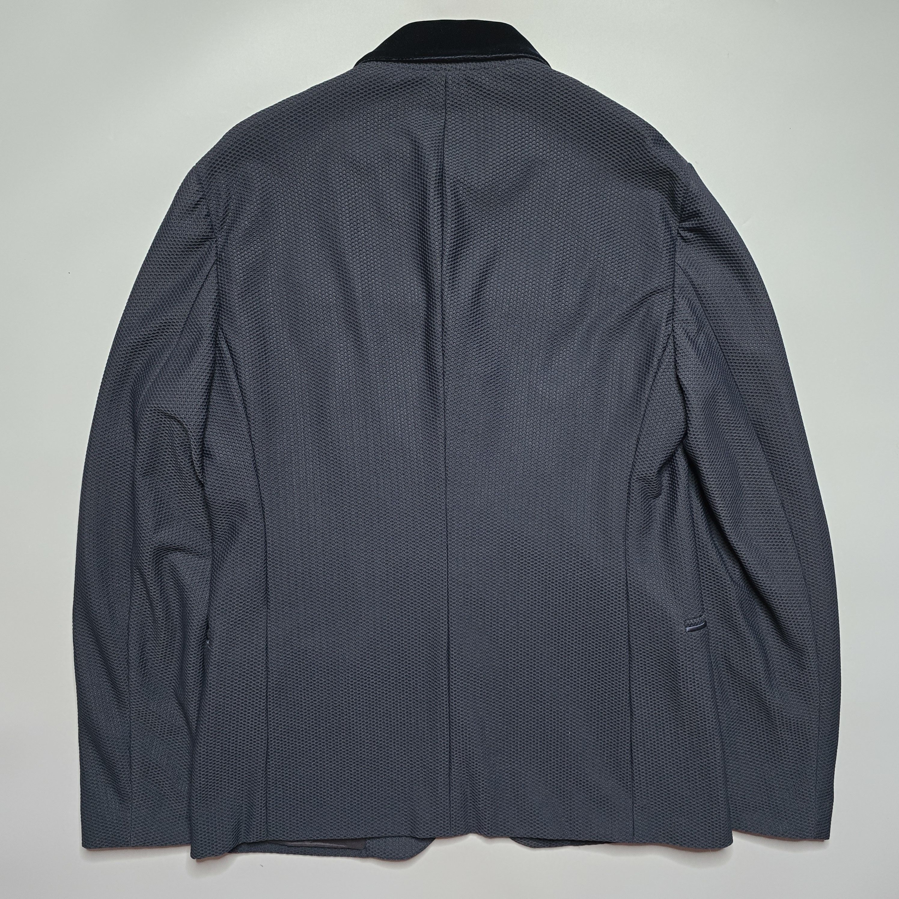 Giorgio Armani Giorgio Armani - Stand Collar Jacket - Navy Size US M / EU 48-50 / 2 - 2 Thumbnail