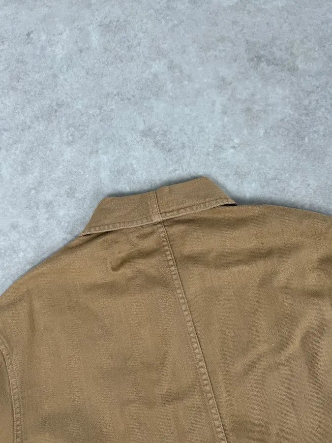 A.P.C. A.P.C. Camel Cotton Shirt Jacket Cargo Pockets Size US M / EU 48-50 / 2 - 7 Thumbnail