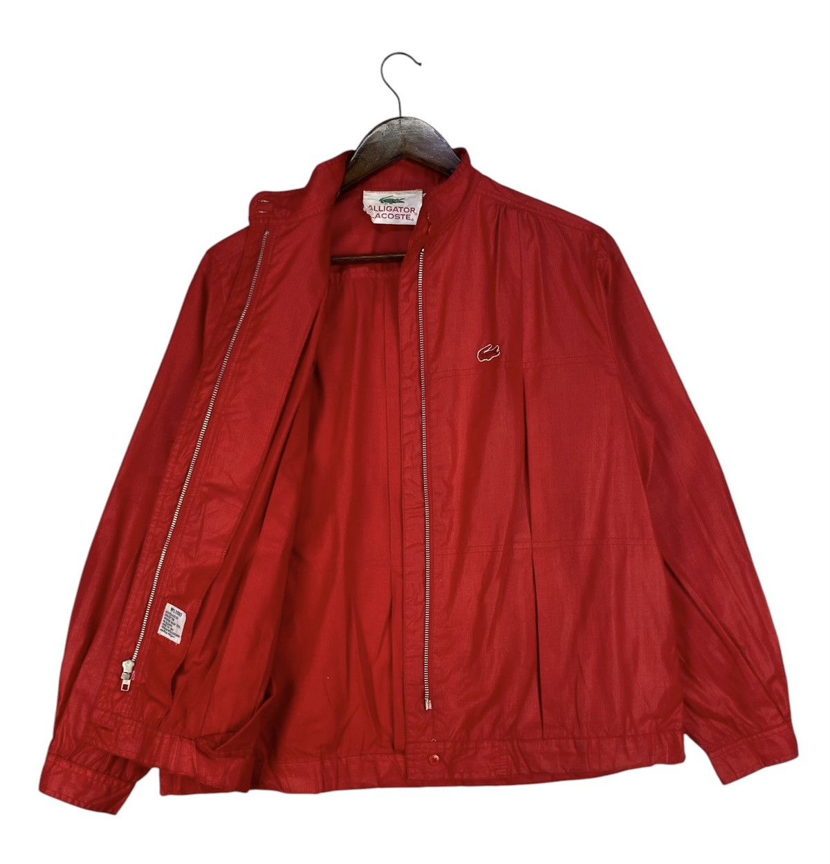 Lacoste Vintage Lacoste Alligator Red Jacket Size US M / EU 48-50 / 2 - 1 Thumbnail