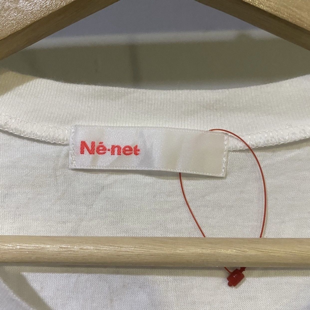 Issey Miyake × Japanese Brand × Ne-Net NE-NET By ISSEY MIYAKE ne net logo japanesebrand tee Size US XS / EU 42 / 0 - 5 Thumbnail