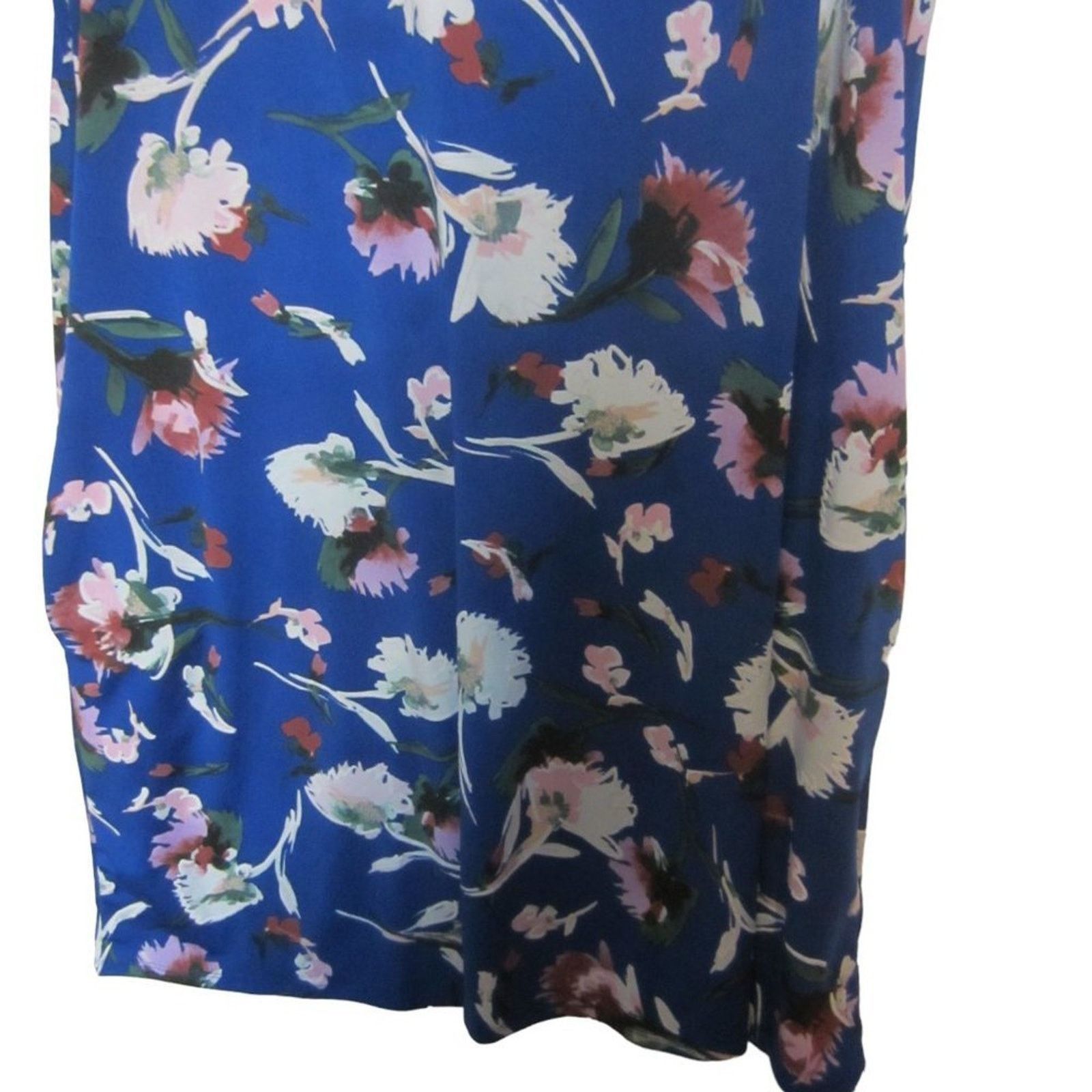Apt. 9 Floral Cottagecore Sleeveless Swing Dress Blue APT.9 XL Size XL / US 12-14 / IT 48-50 - 8 Thumbnail