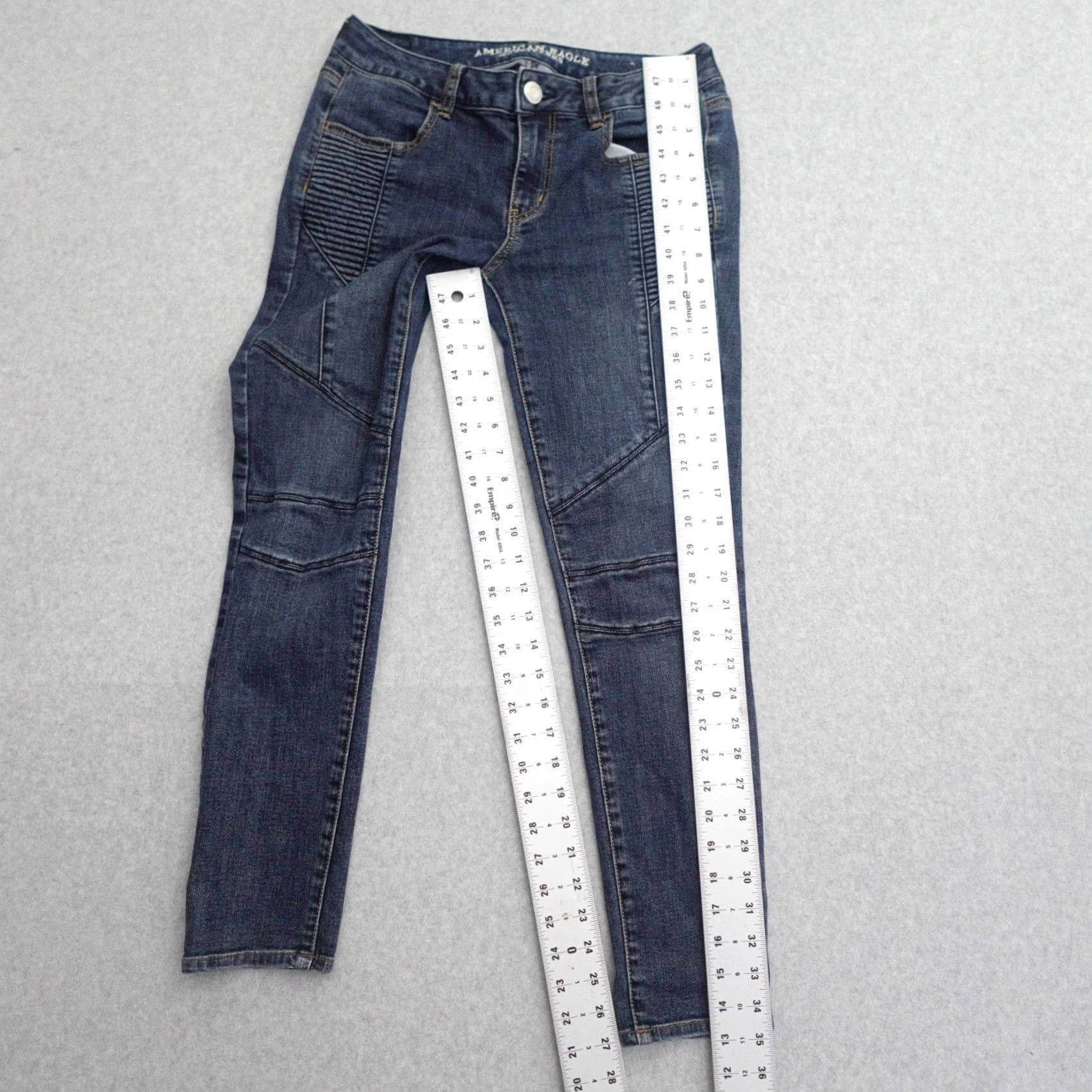 American Eagle Outfitters American Eagle Outfitters Jeans Womens Sz 8 Skinny Ankle Super Stretch Size 30" / US 8 / IT 44 - 5 Thumbnail