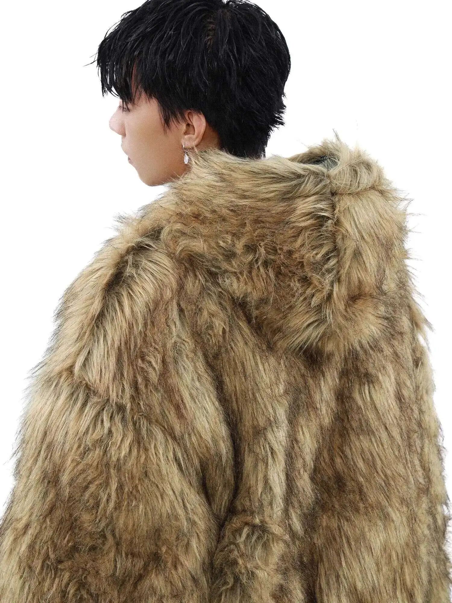 Japanese Brand Leather Reversible Fur Fleece Jacket Coat Size US L / EU 52-54 / 3 - 4 Thumbnail
