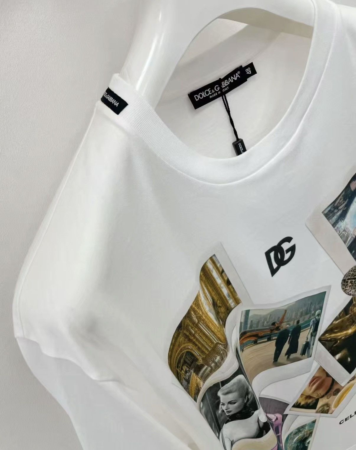 Dolce & Gabbana Dolce & Gabbana 100% Cotton Short Sleeve T-shirt J30 Size US S / EU 44-46 / 1 - 5 Thumbnail
