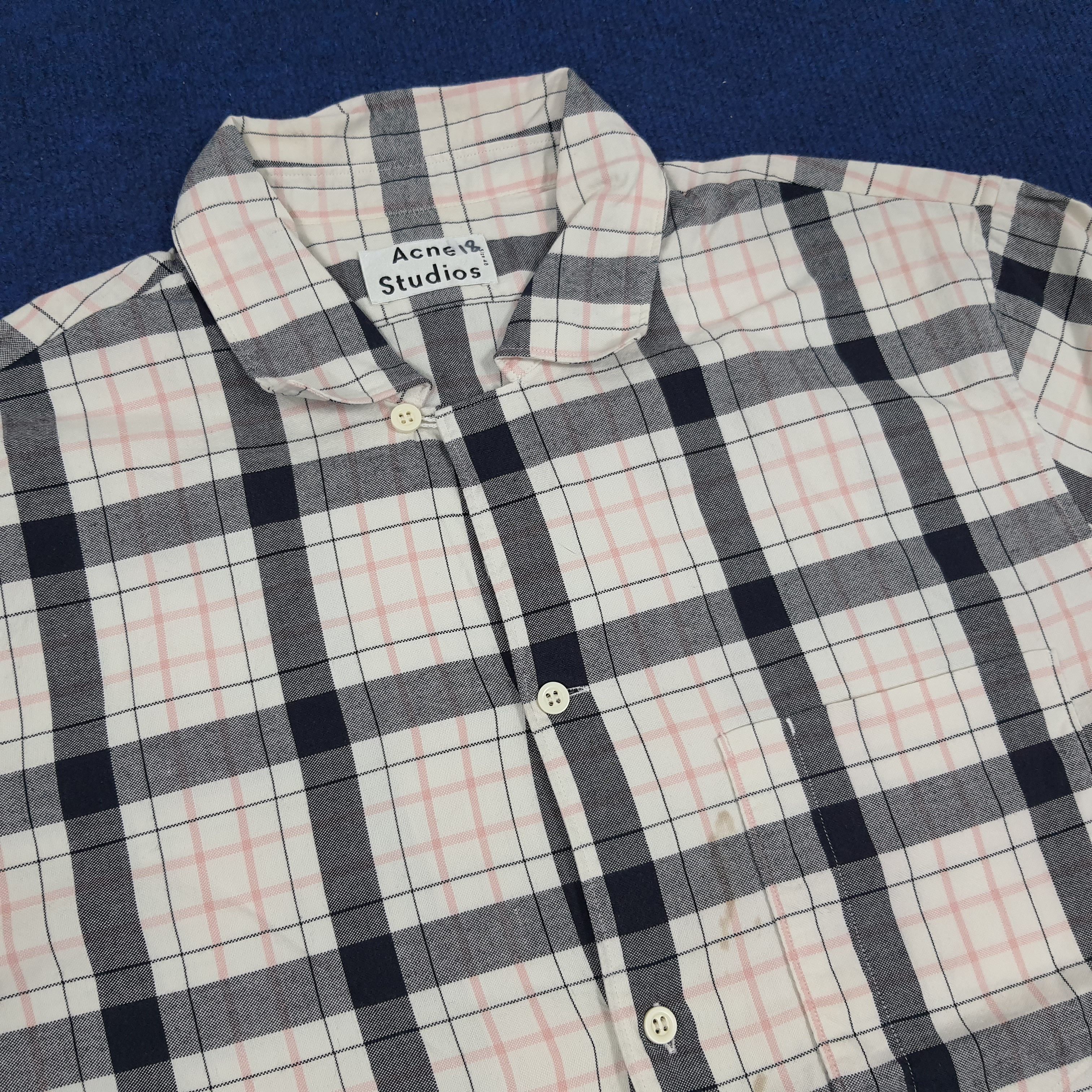 Acne Studios × Designer × Vintage Vintage Acne Studios Designer Button Up Shirt Size US M / EU 48-50 / 2 - 2 Thumbnail
