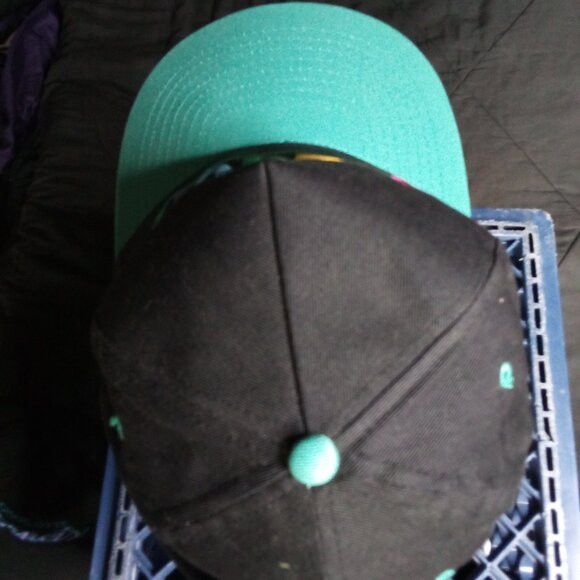 Other Deadstock Vintage Oregon Rainbow Spell Out Snap Hat Cap Size ONE SIZE - 5 Thumbnail