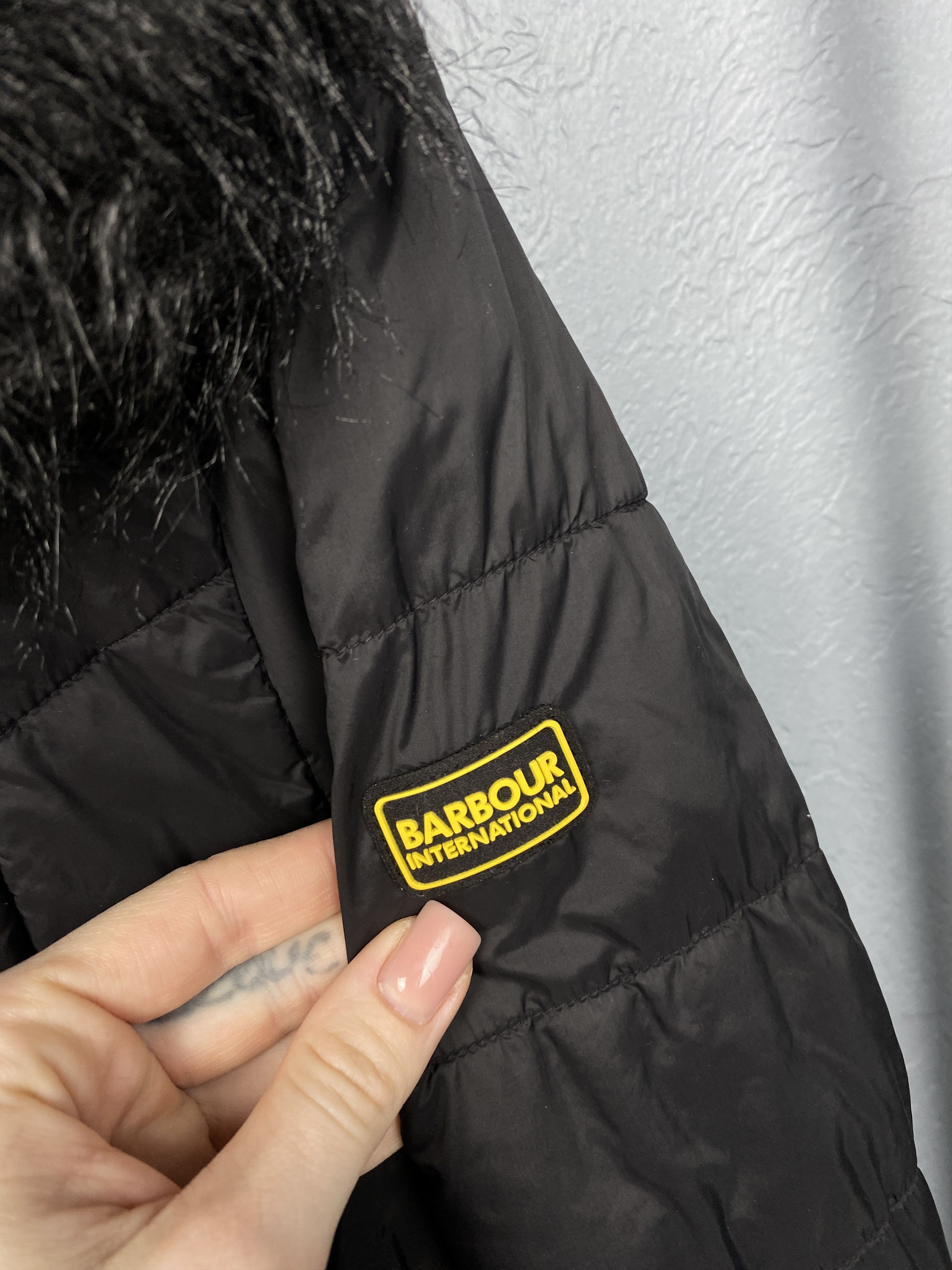 Barbour Barbour International Womens Match Quilted Coat Jacket Size L / US 10 / IT 46 - 3 Thumbnail